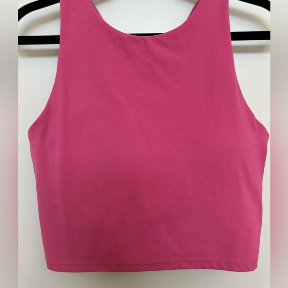 Athleta Conscious Crop Hibiscus Tea Pink - Picture 10 of 12